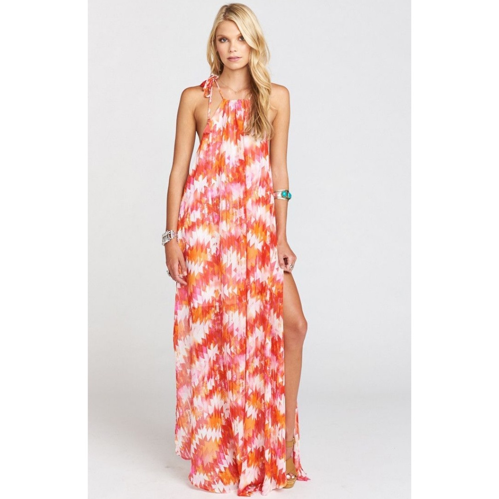 NWT Show Me Your Mumu Rochester Halter Maxi Dress XS, Small & Med MSRP $216